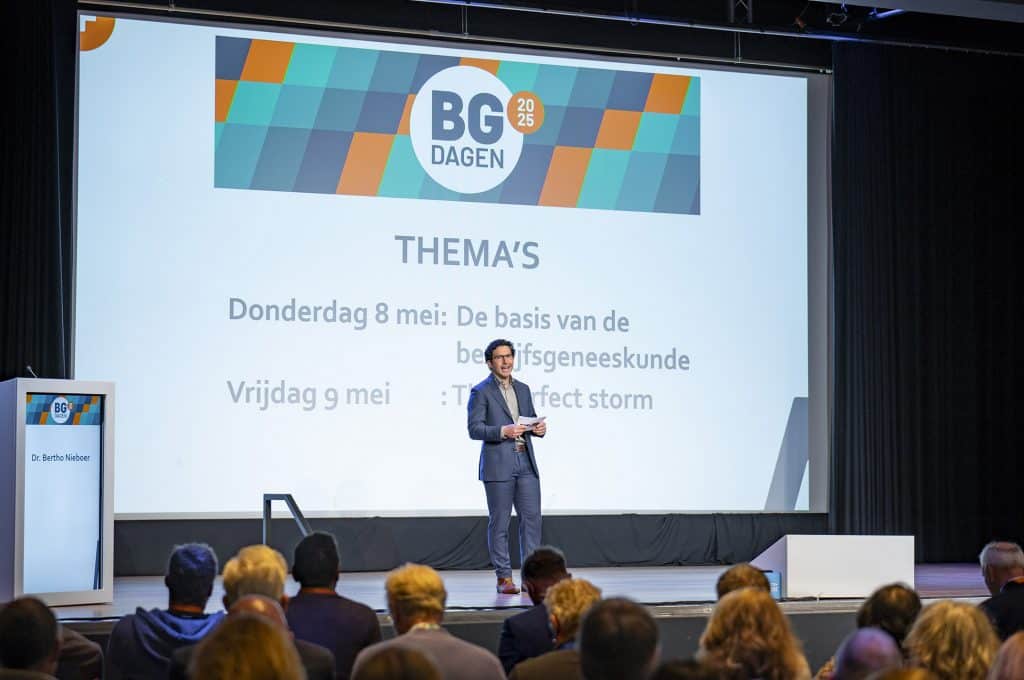 Opening BG-dagen 2025 door dagvoorzitter Bertho Nieboer
